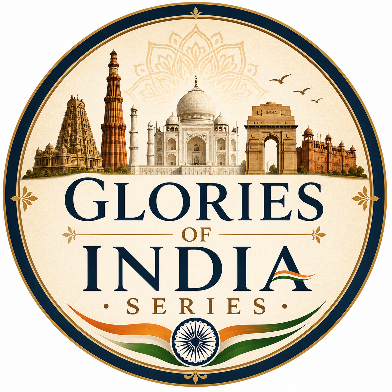 Glories of India Series logo